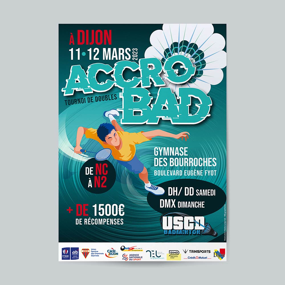 création affiche événementielle
