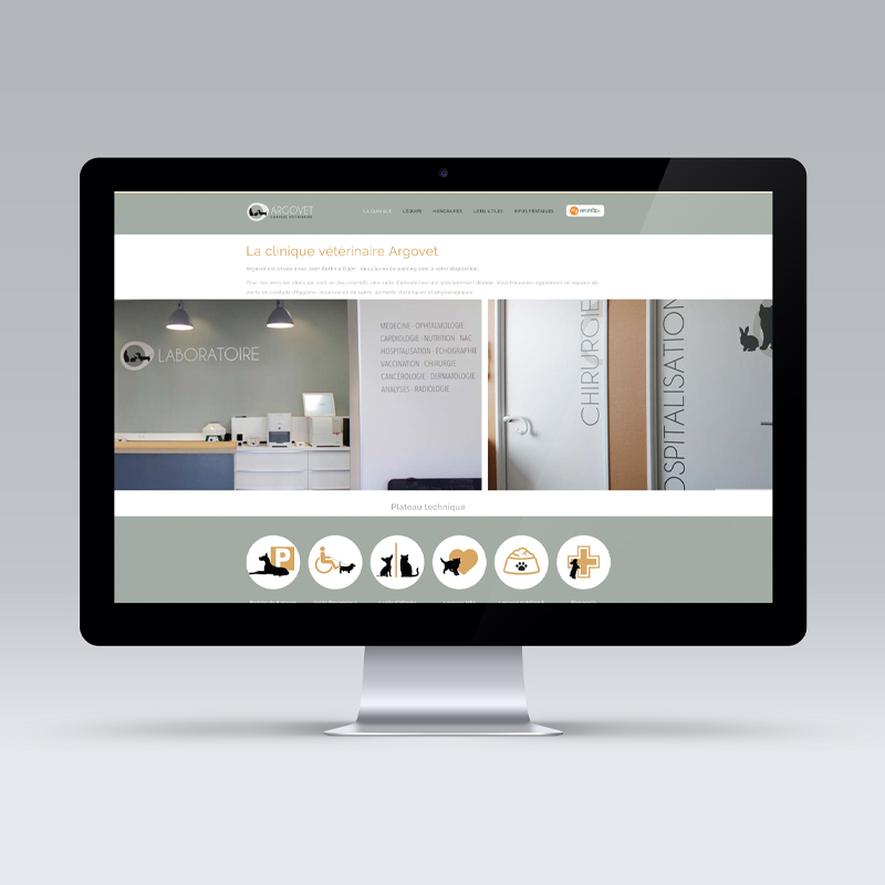 création du site Argovet